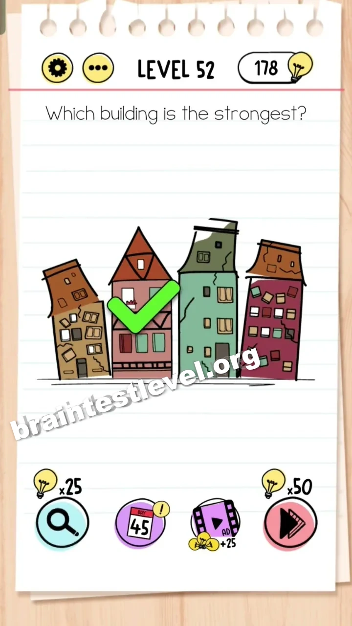 Brain Test Level 52 screenshot 2