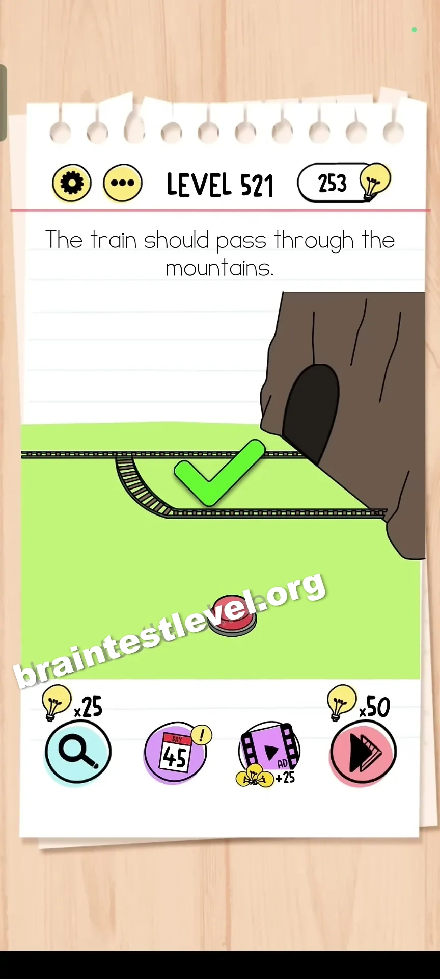 Brain Test Level 521 screenshot 2