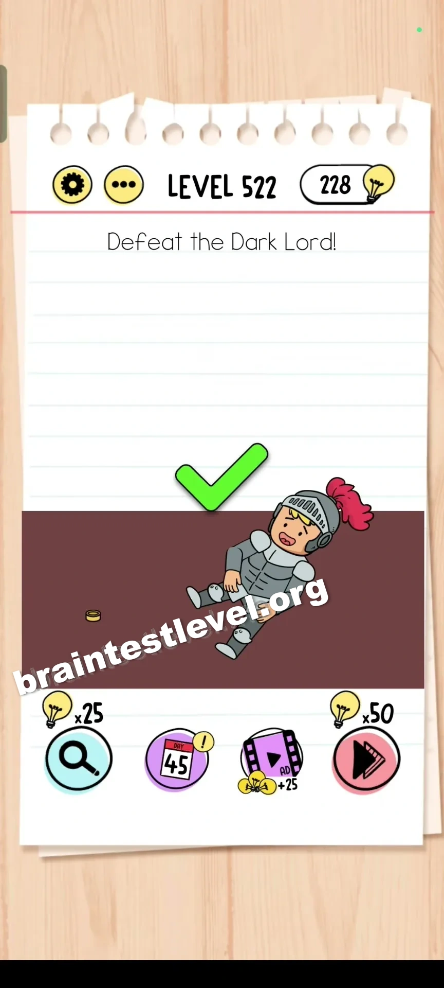 Brain Test Level 522 screenshot 2
