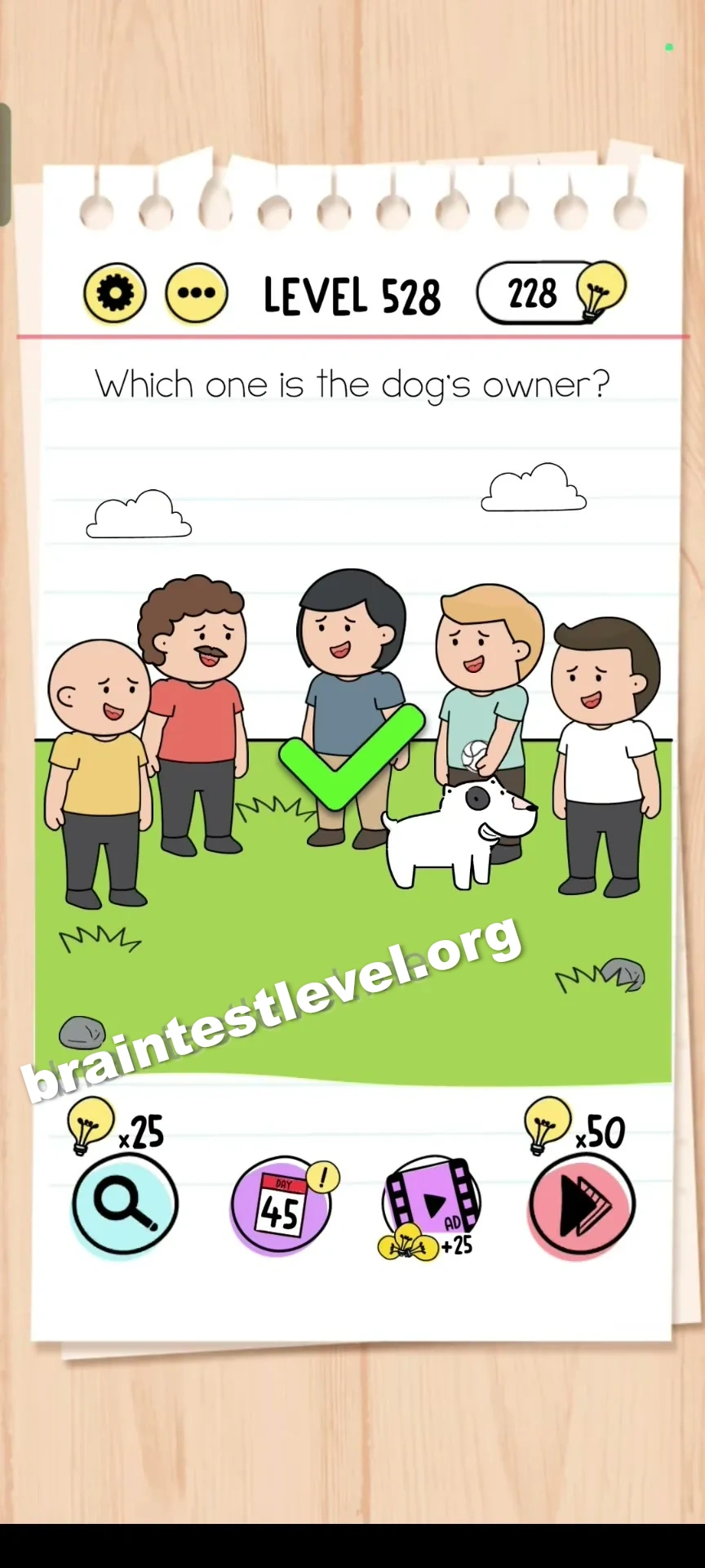 Brain Test Level 528 screenshot 2