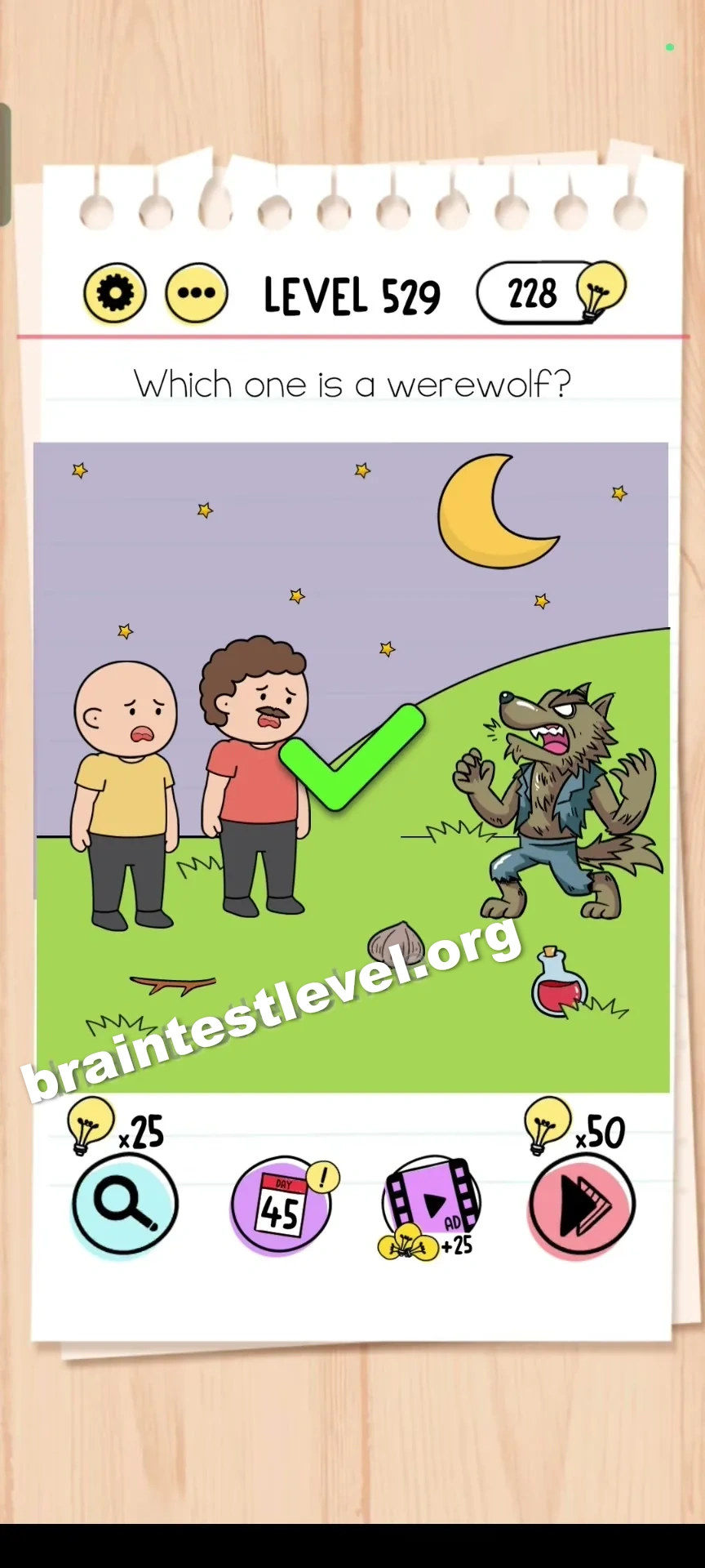 Brain Test Level 529 screenshot 2