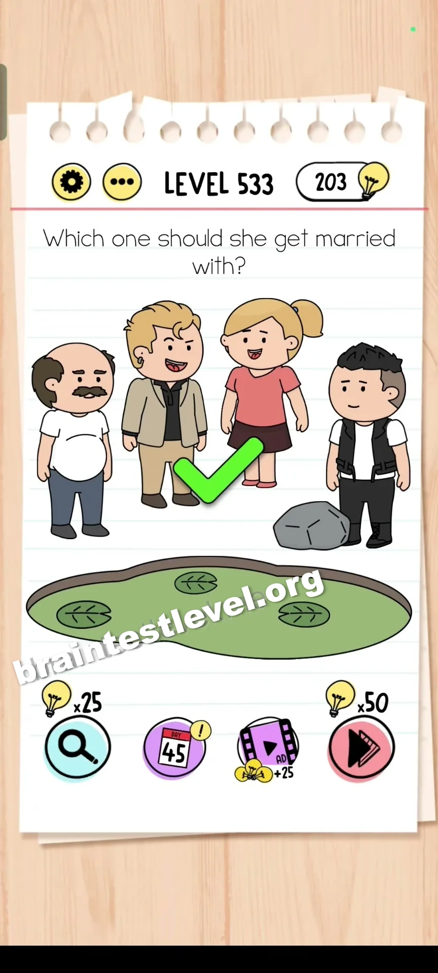 Brain Test Level 533 screenshot 2