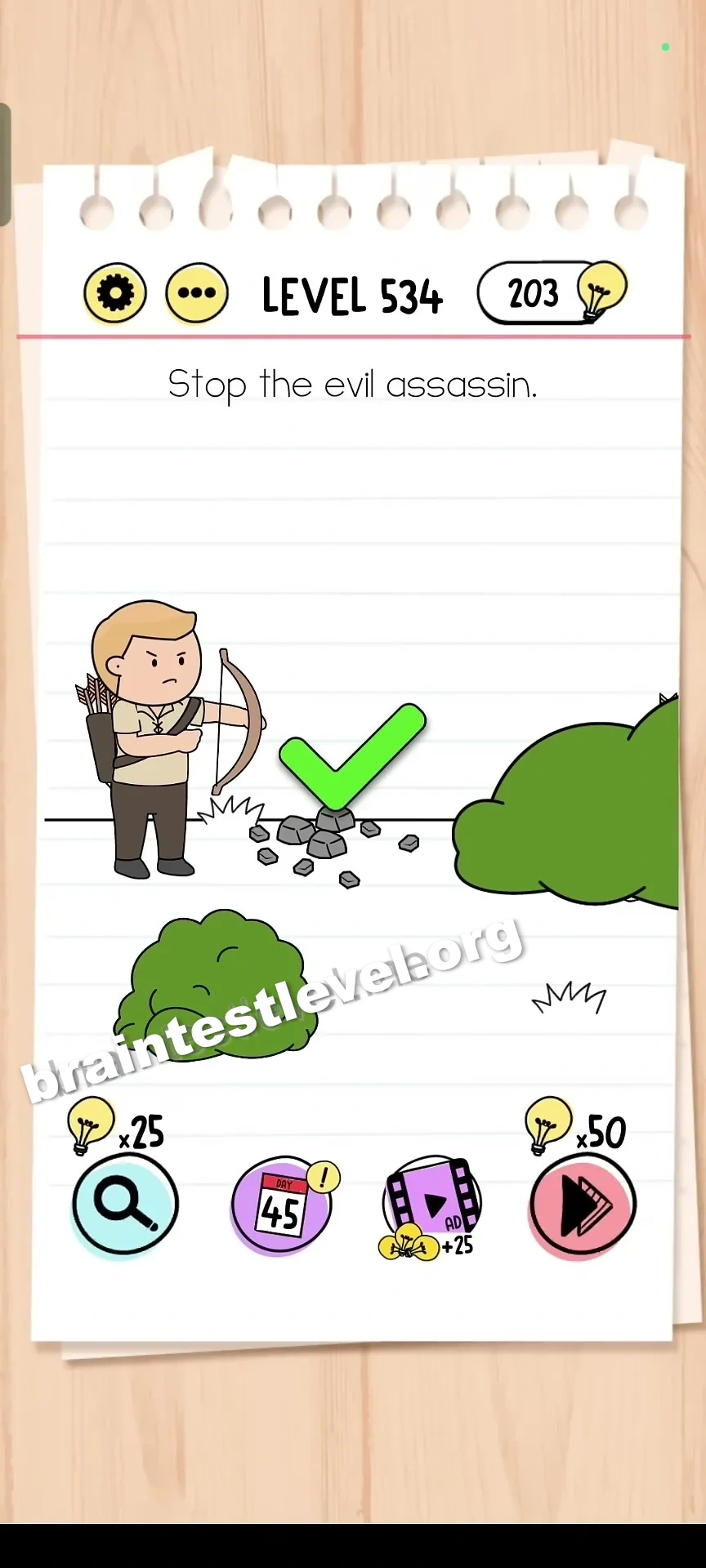 Brain Test Level 534 screenshot 2