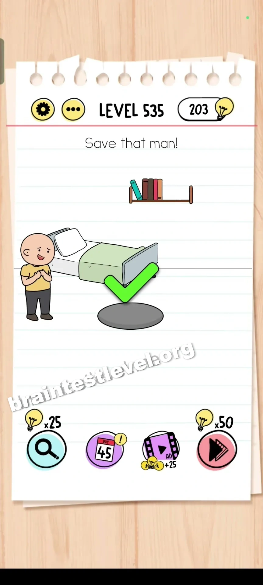 Brain Test Level 535 screenshot 2