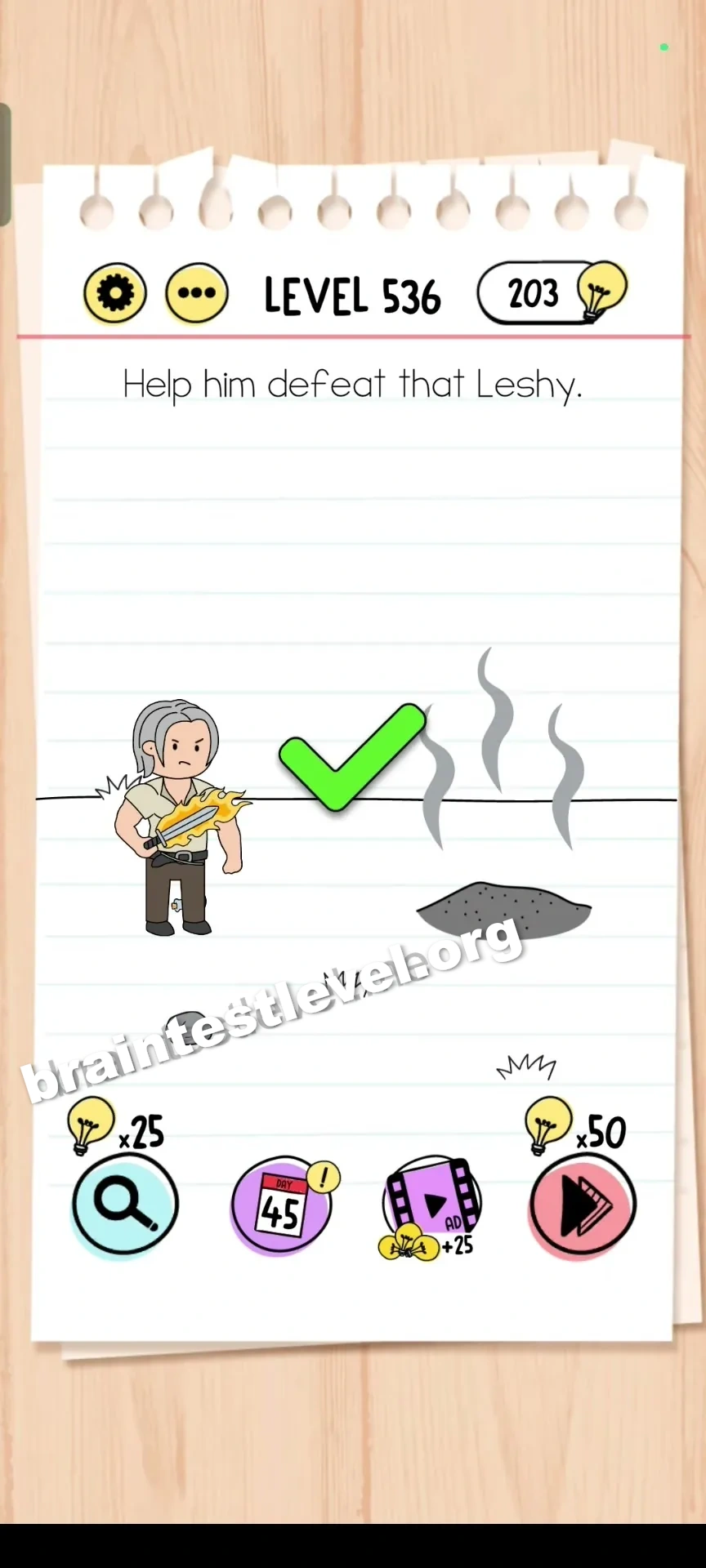 Brain Test Level 536 screenshot 2