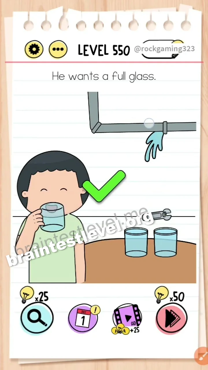 Brain Test Level 550 screenshot 2