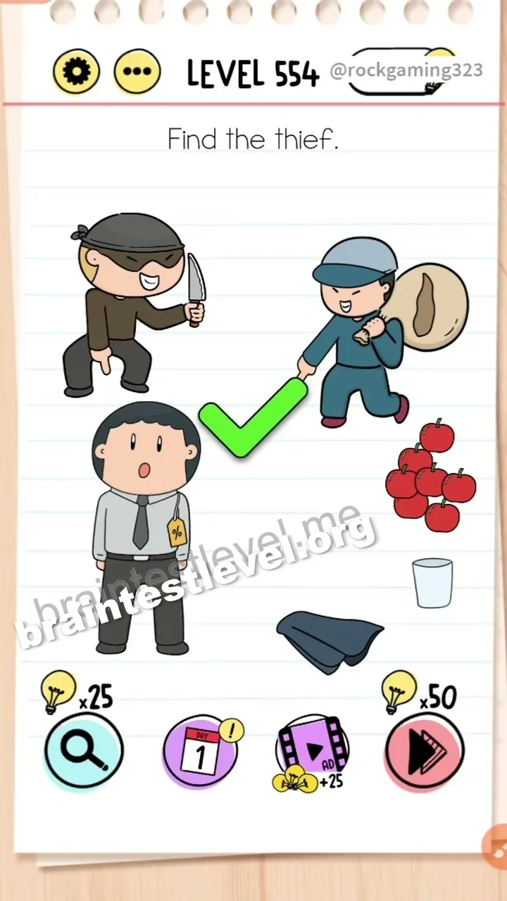 Brain Test Level 554 screenshot 2