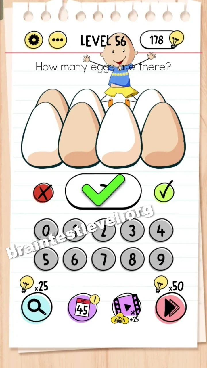 Brain Test Level 56 screenshot 2