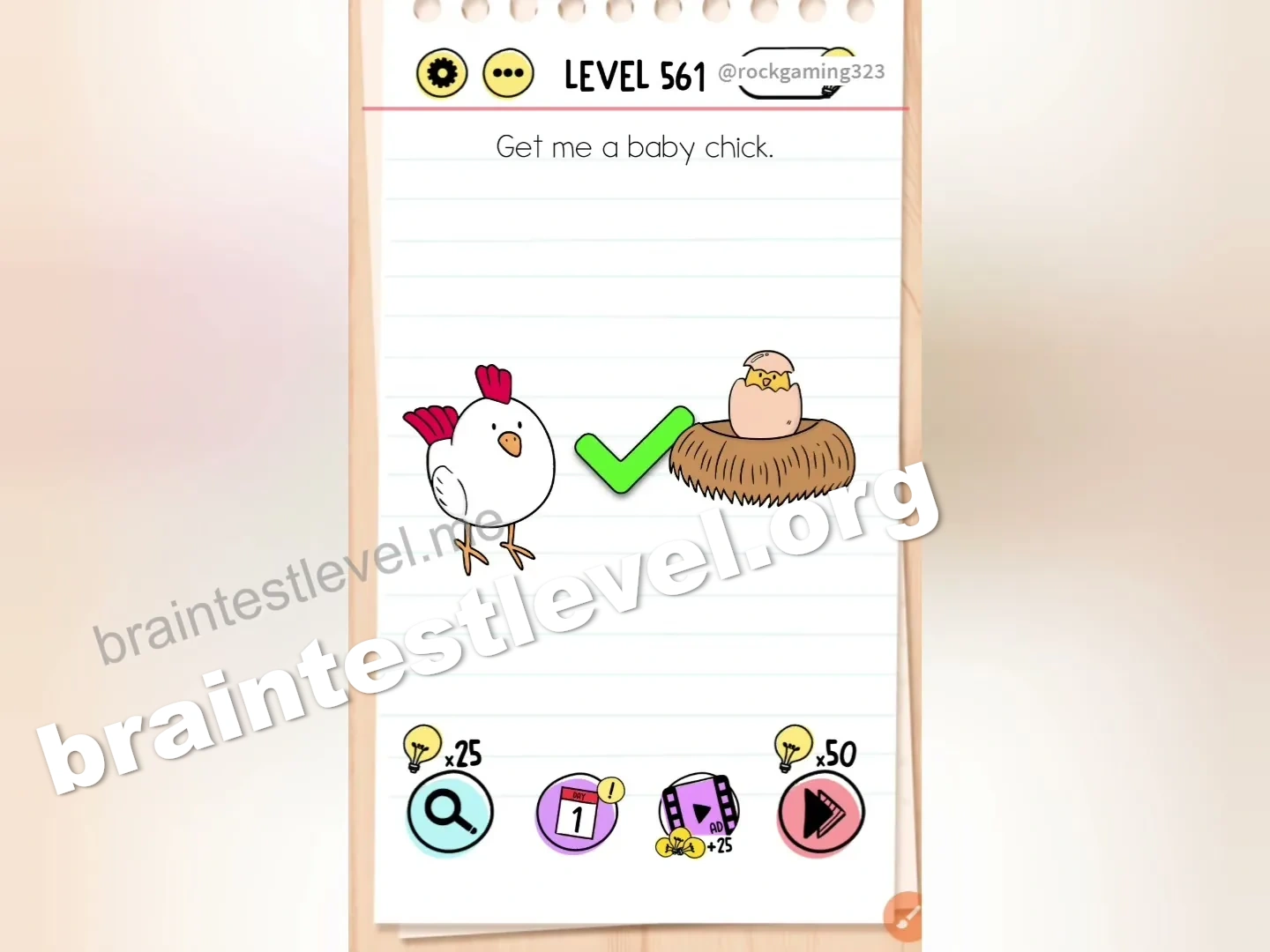Brain Test Level 561 screenshot 2