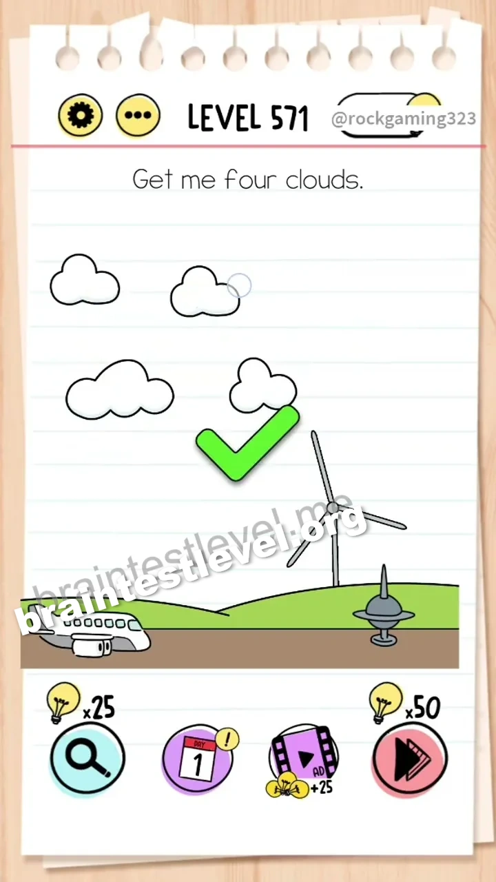 Brain Test Level 571 screenshot 2