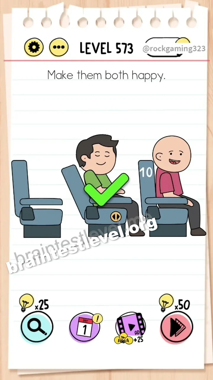 Brain Test Level 573 screenshot 2