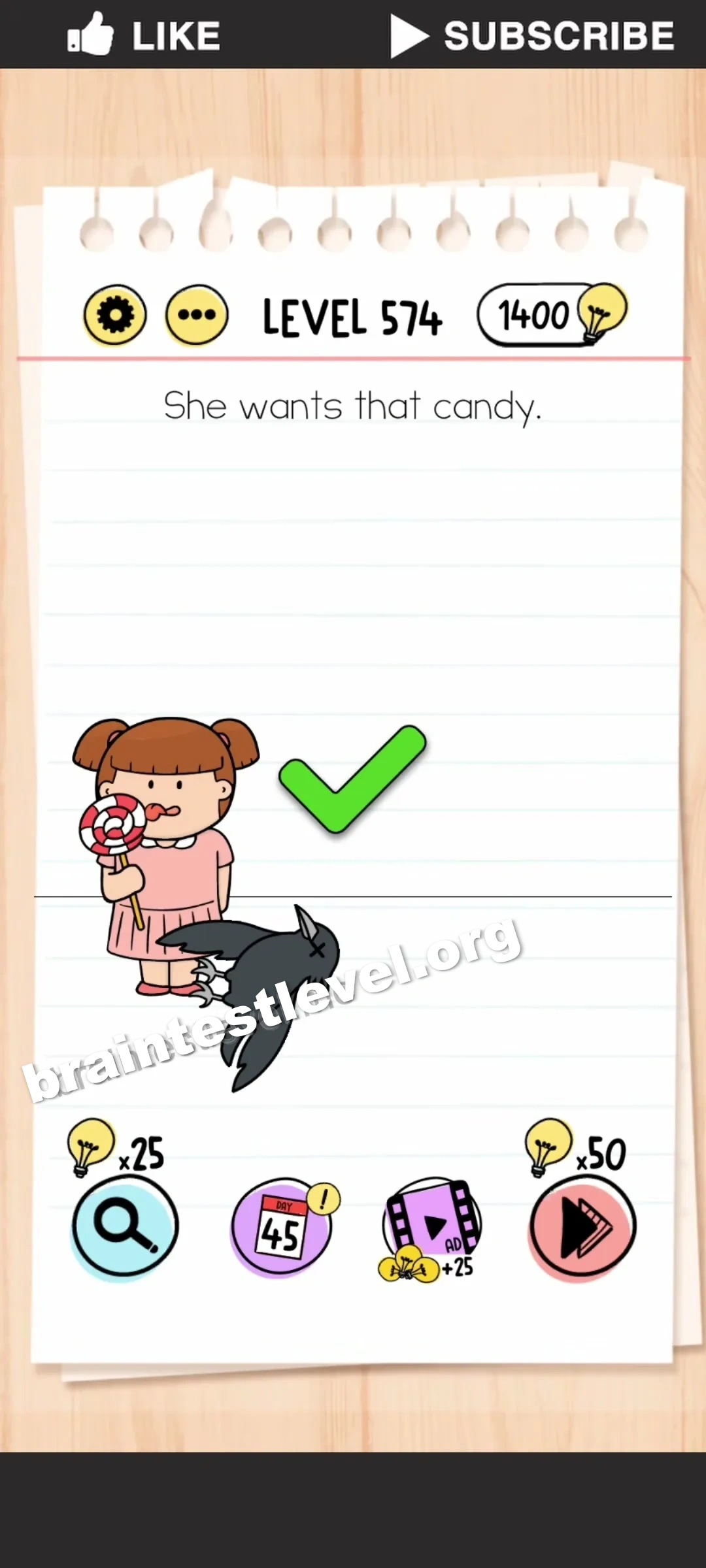 Brain Test Level 574 screenshot 2