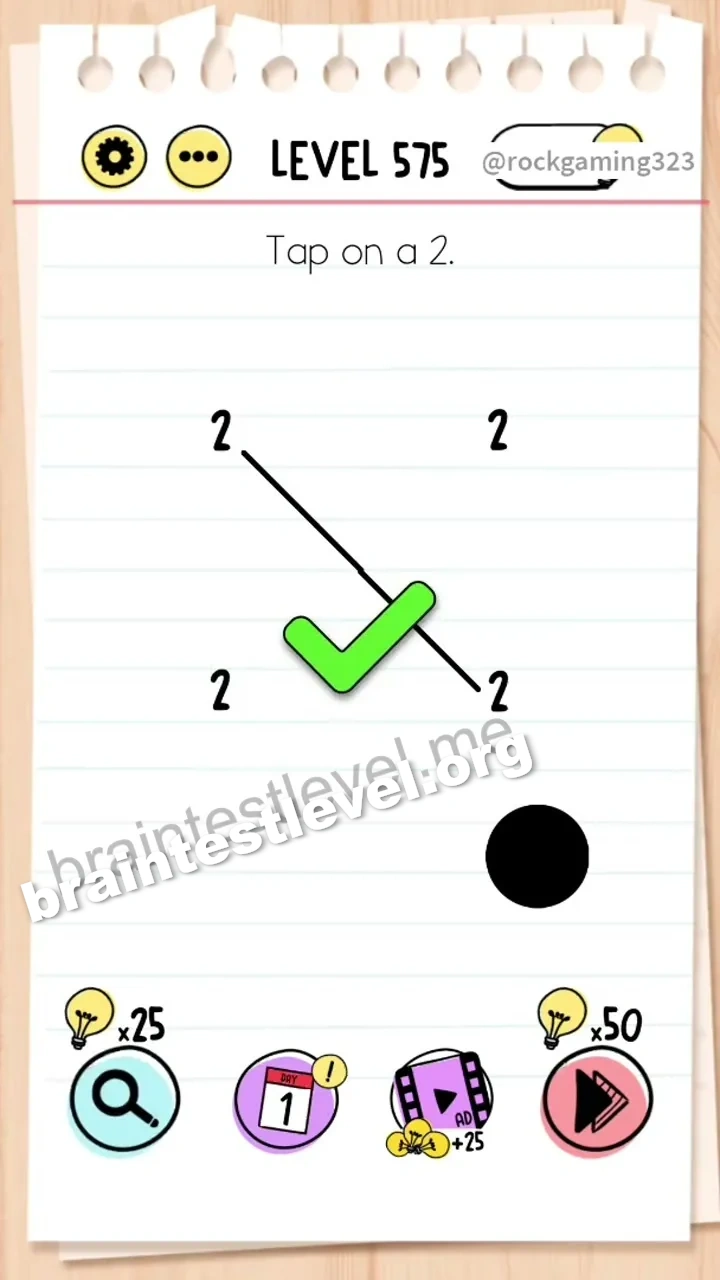 Brain Test Level 575 screenshot 2