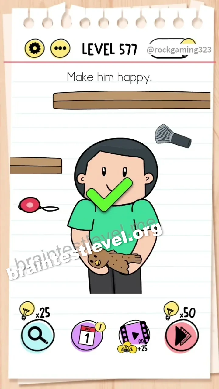 Brain Test Level 577 screenshot 2