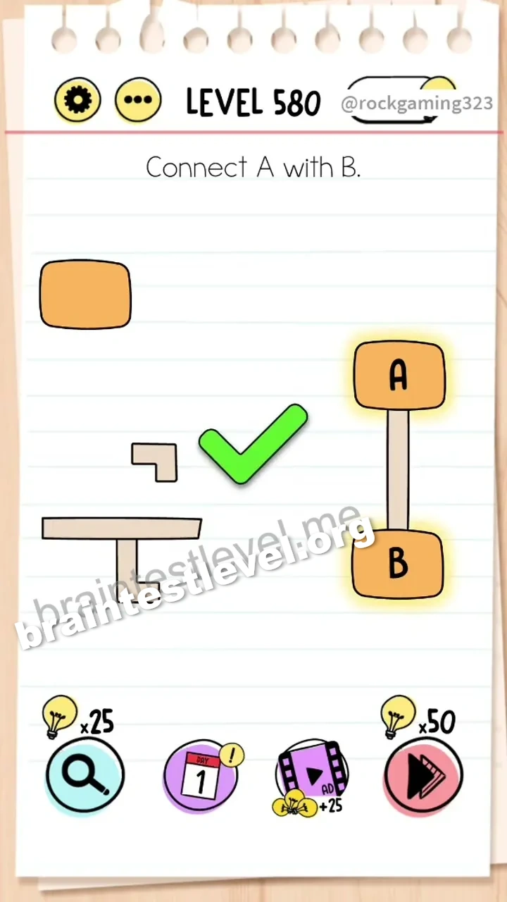 Brain Test Level 580 screenshot 2