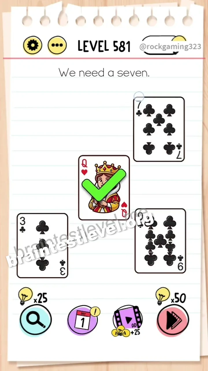 Brain Test Level 581 screenshot 2