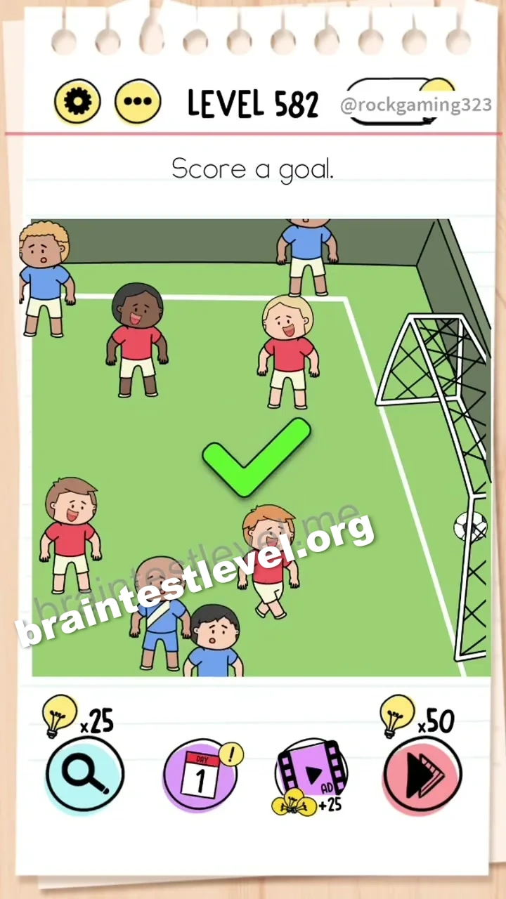 Brain Test Level 582 screenshot 2