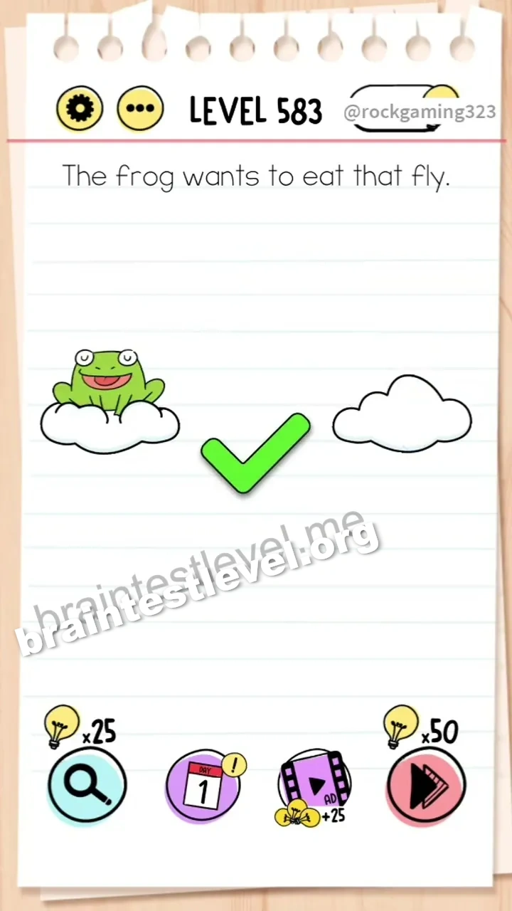 Brain Test Level 583 screenshot 2