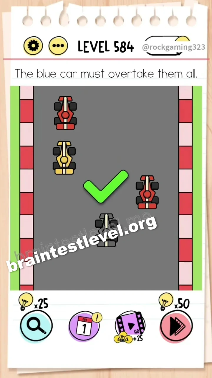 Brain Test Level 584 screenshot 2