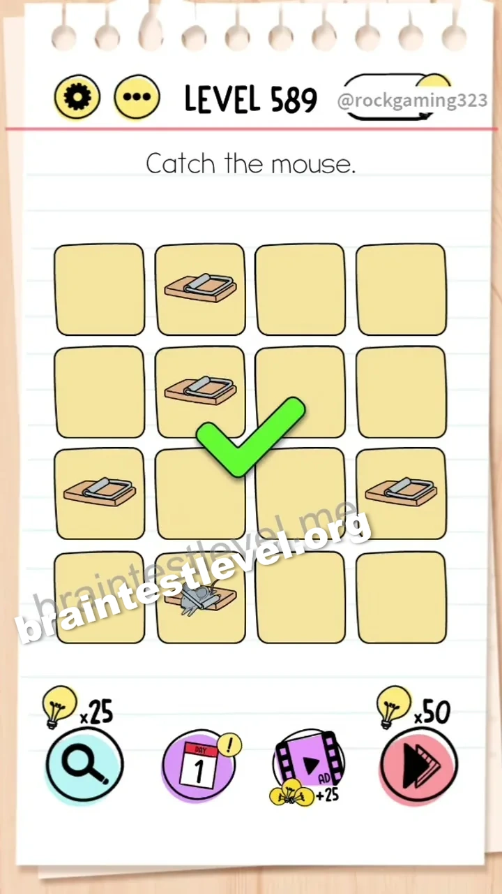 Brain Test Level 589 screenshot 2