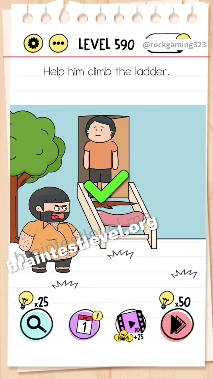 Brain Test Level 590 screenshot 2