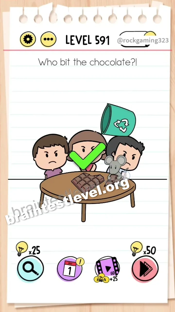 Brain Test Level 591 screenshot 2