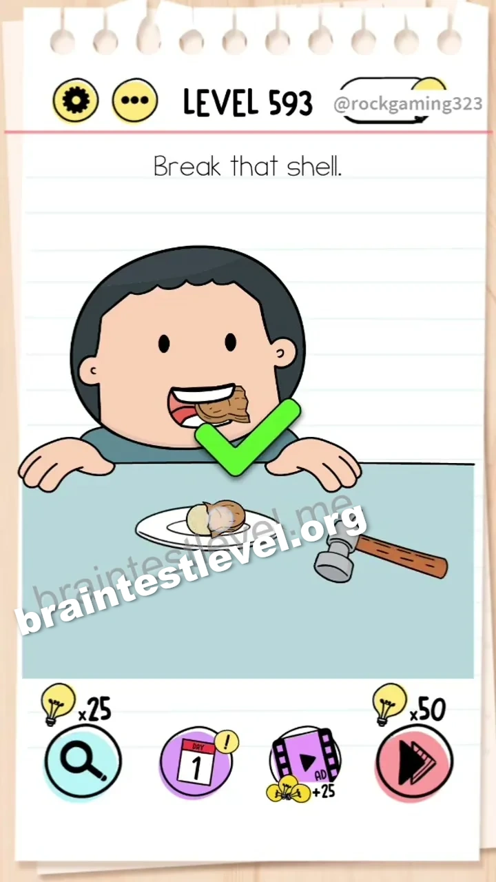 Brain Test Level 593 screenshot 2