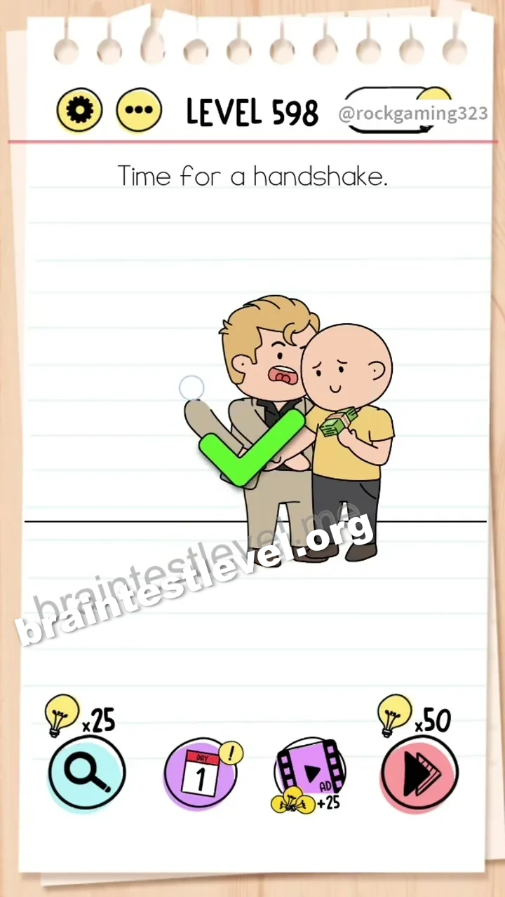 Brain Test Level 598 screenshot 2