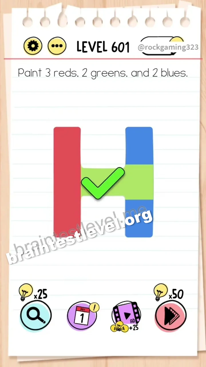 Brain Test Level 601 screenshot 2