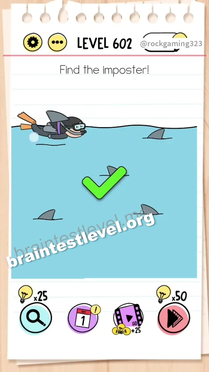 Brain Test Level 602 screenshot 2
