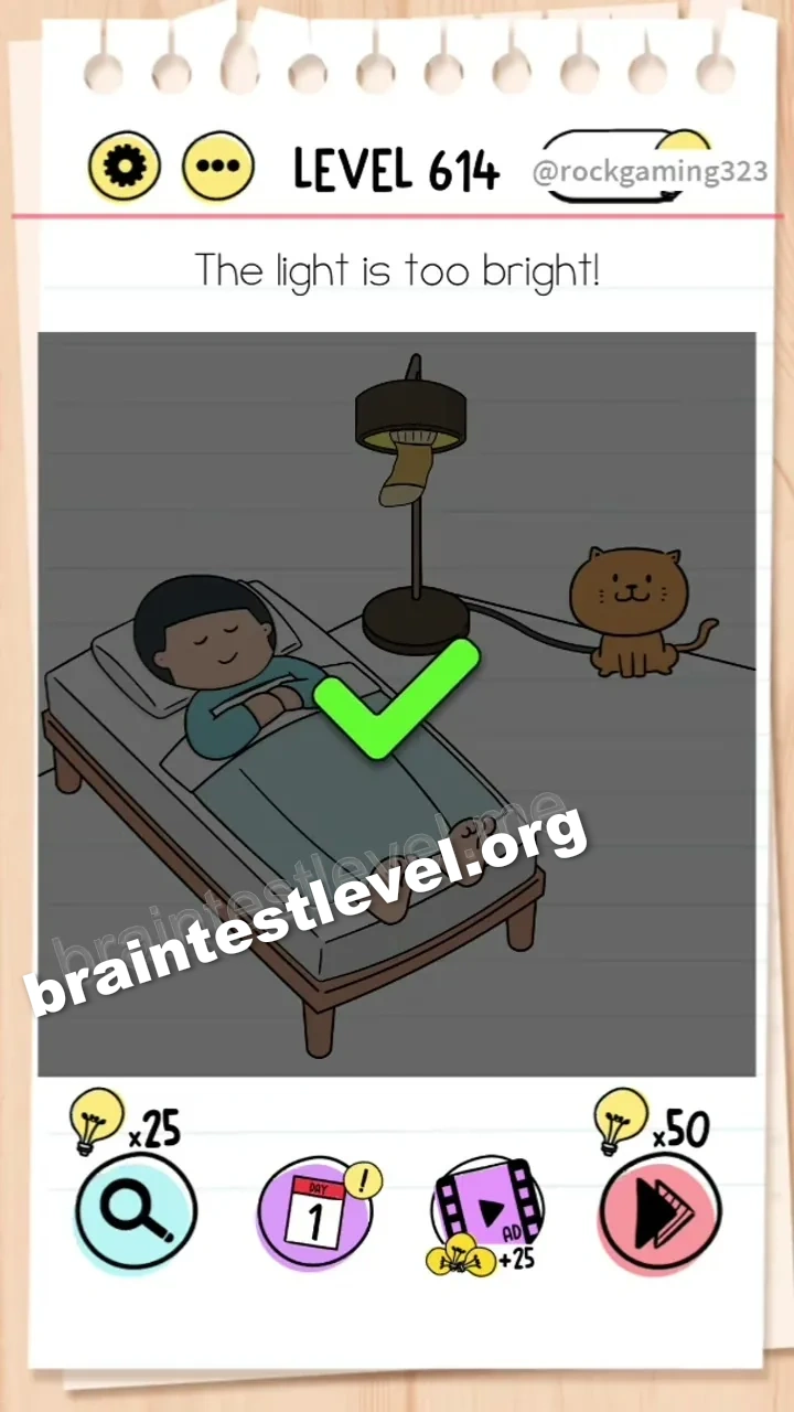 Brain Test Level 614 screenshot 2