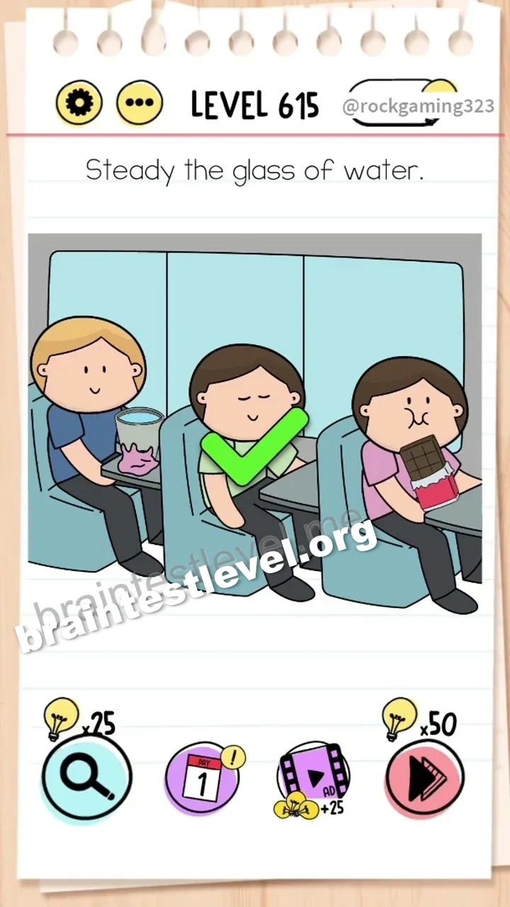 Brain Test Level 615 screenshot 2