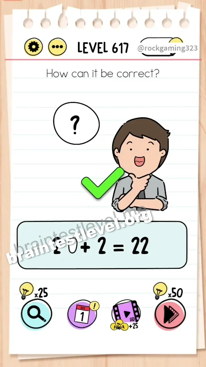 Brain Test Level 617 screenshot 2