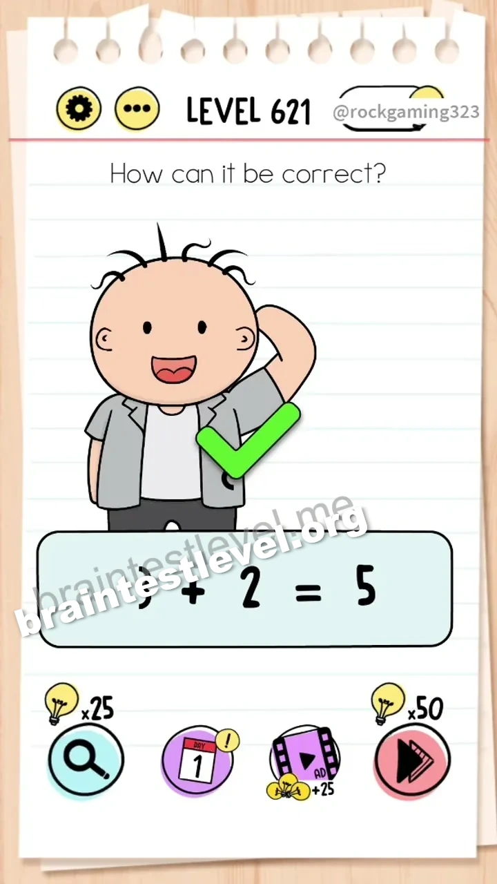Brain Test Level 621 screenshot 2