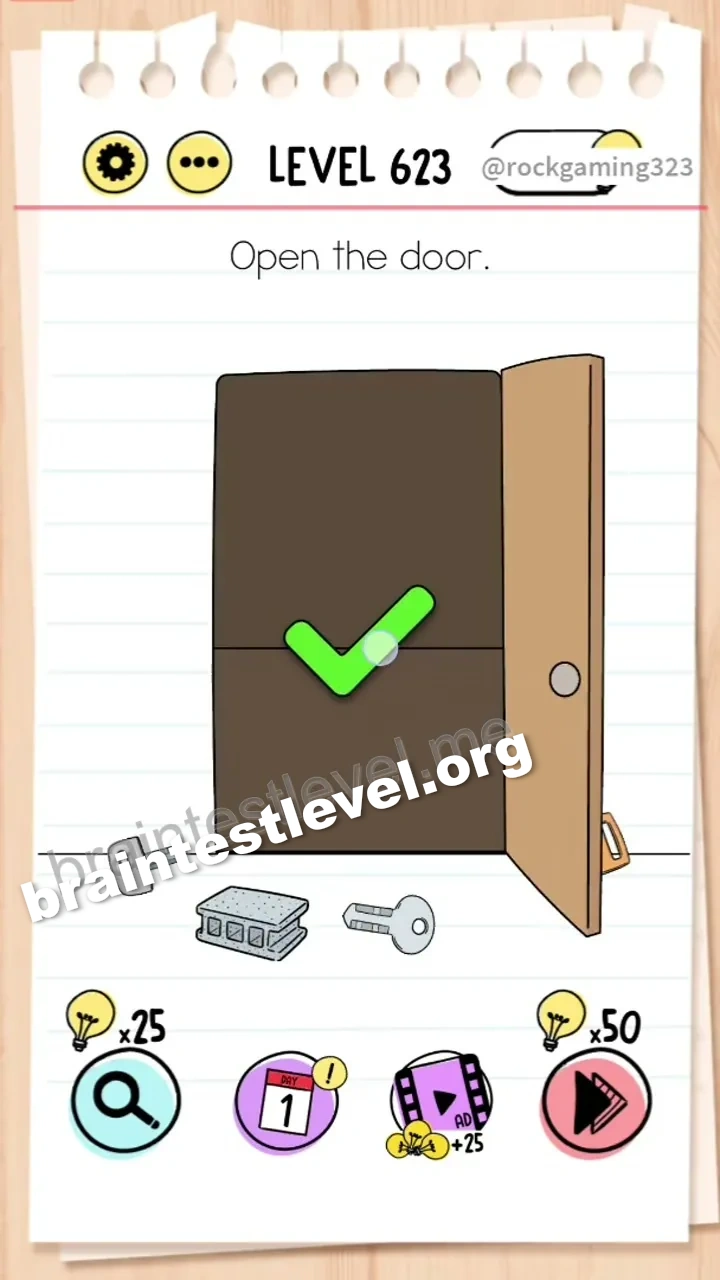 Brain Test Level 623 screenshot 2