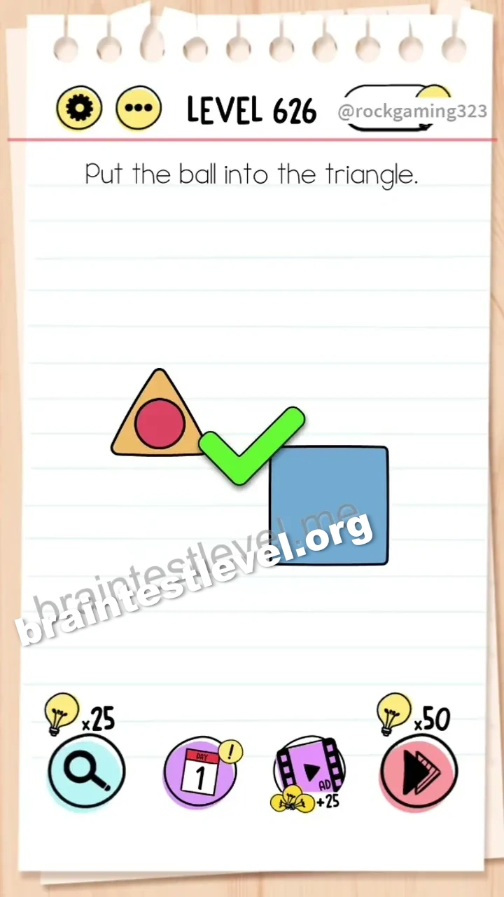 Brain Test Level 626 screenshot 2