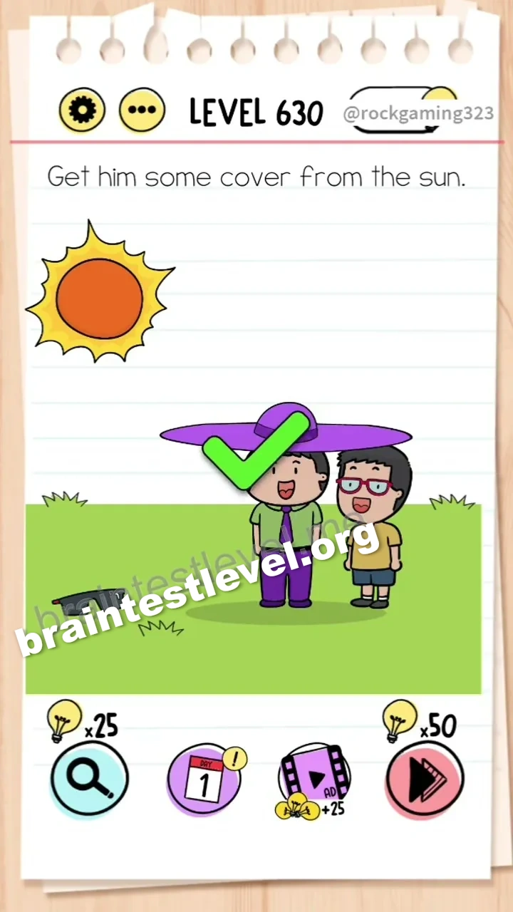 Brain Test Level 630 screenshot 2