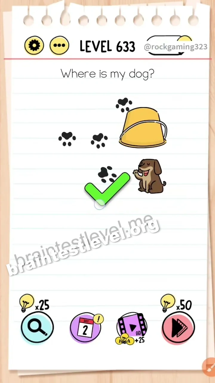 Brain Test Level 633 screenshot 2