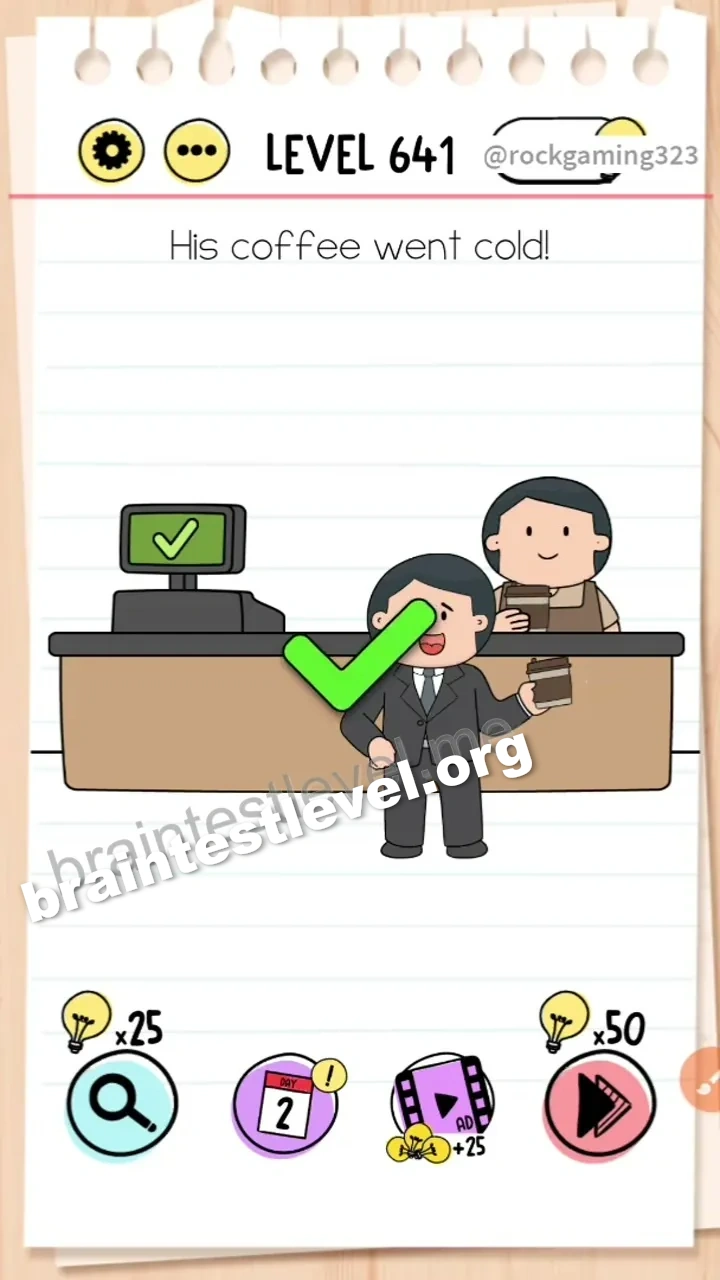 Brain Test Level 641 screenshot 2