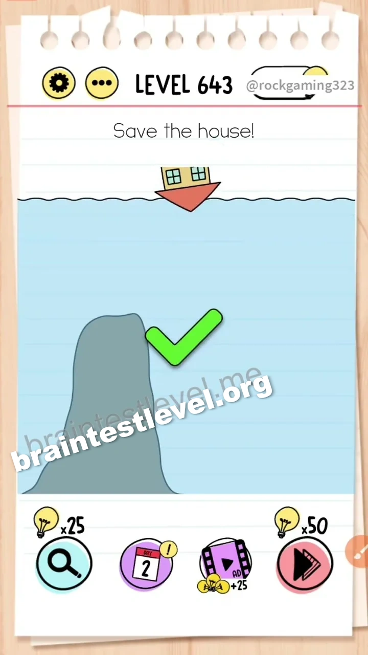 Brain Test Level 643 screenshot 2