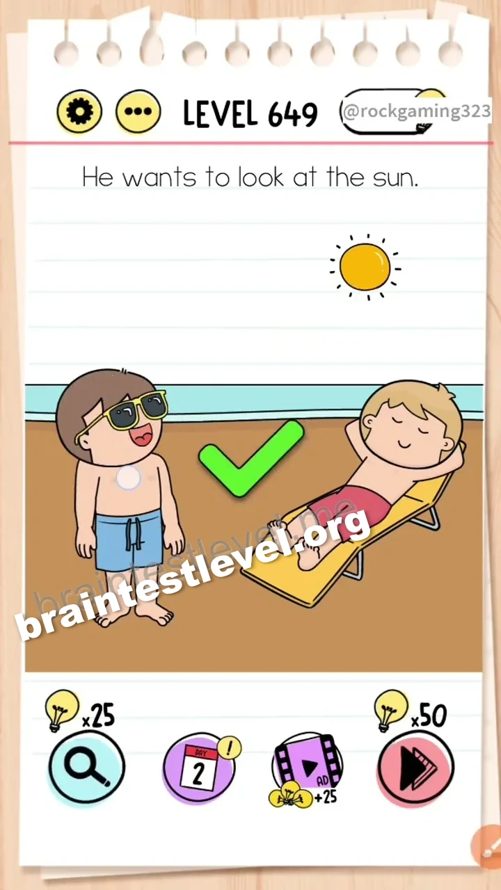 Brain Test Level 649 screenshot 2