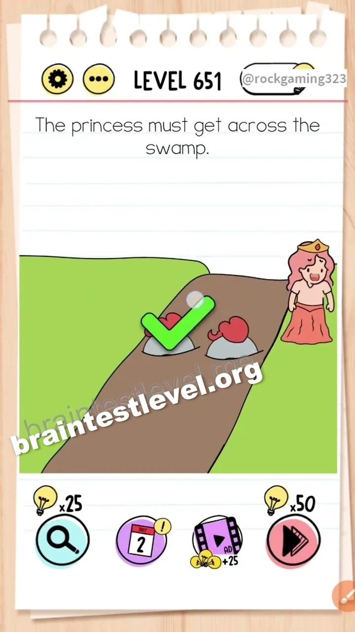 Brain Test Level 651 screenshot 2