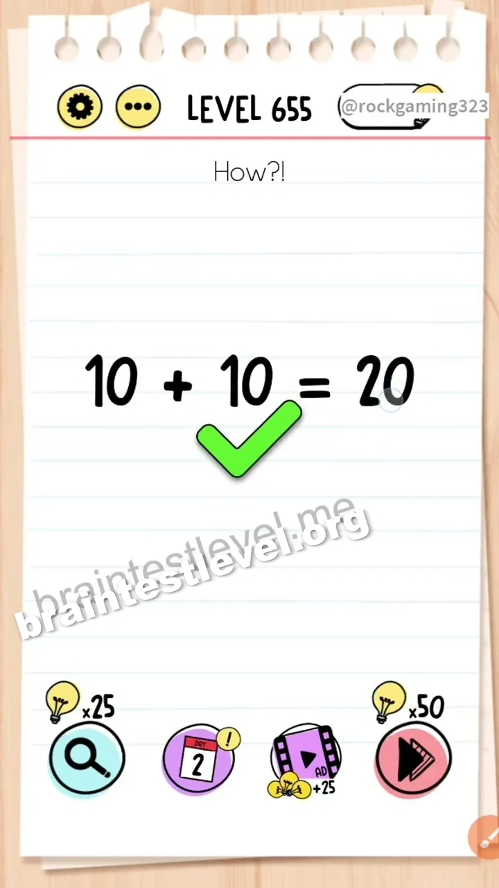 Brain Test Level 655 screenshot 2