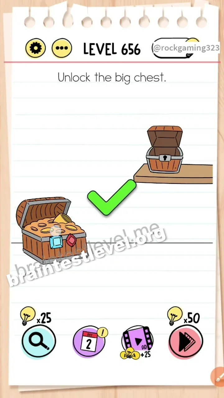 Brain Test Level 656 screenshot 2