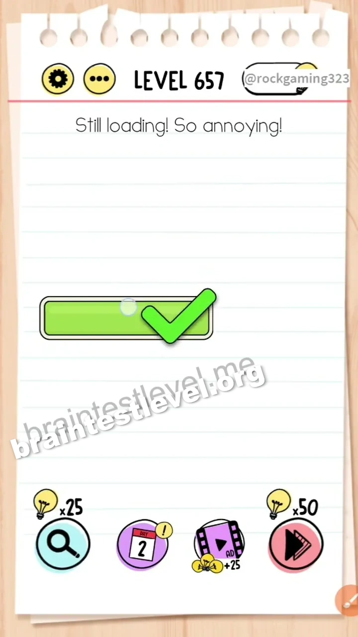 Brain Test Level 657 screenshot 2