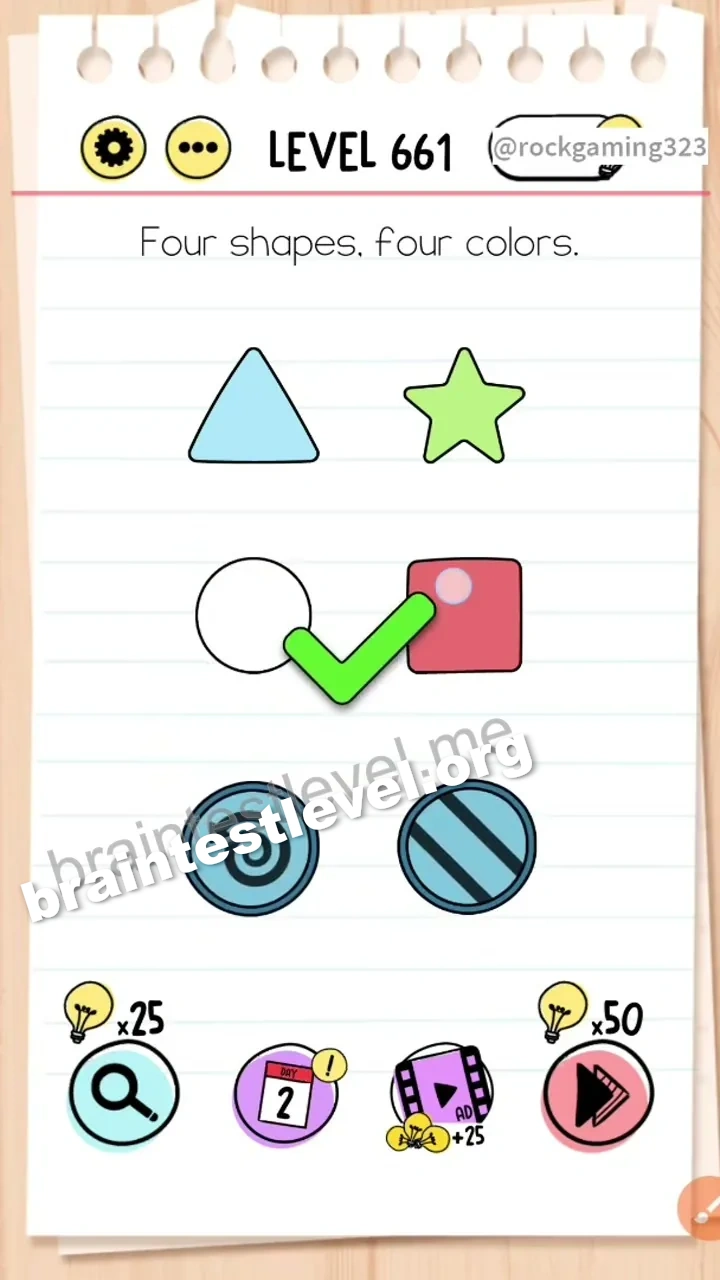 Brain Test Level 661 screenshot 2