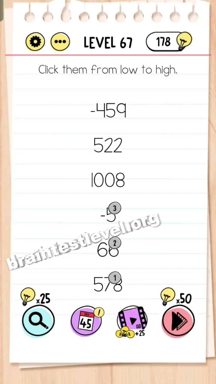 Level 67