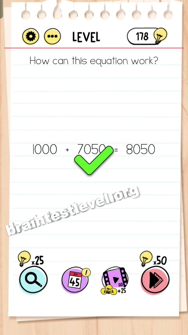 Brain Test Level 70 screenshot 2
