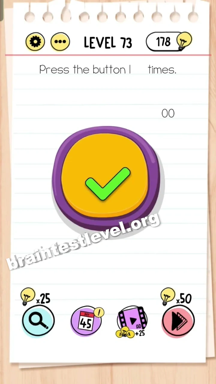 Brain Test Level 73 screenshot 2