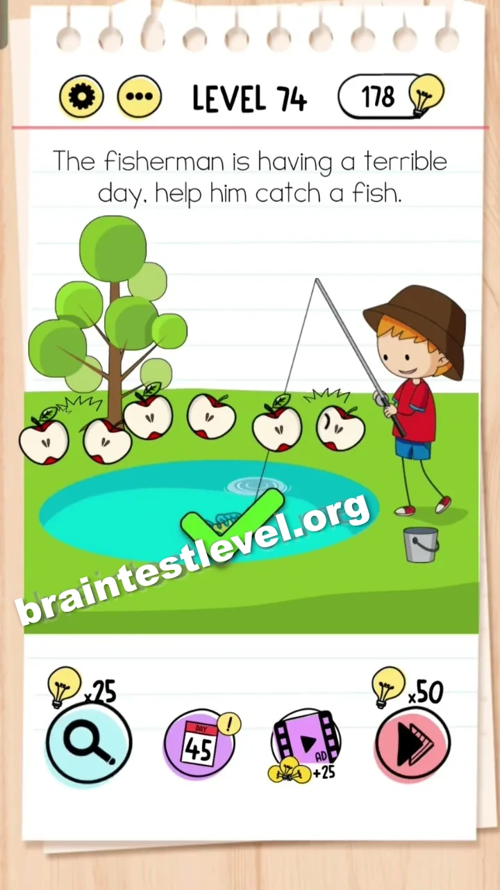 Brain Test Level 74 screenshot 2